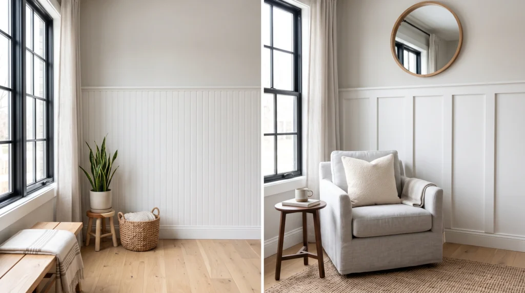 Beadboard vs Board and Batten